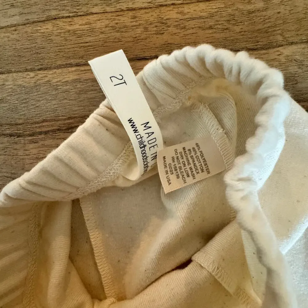 Childhoods Clothing Rib Knit Pant - Size 2T